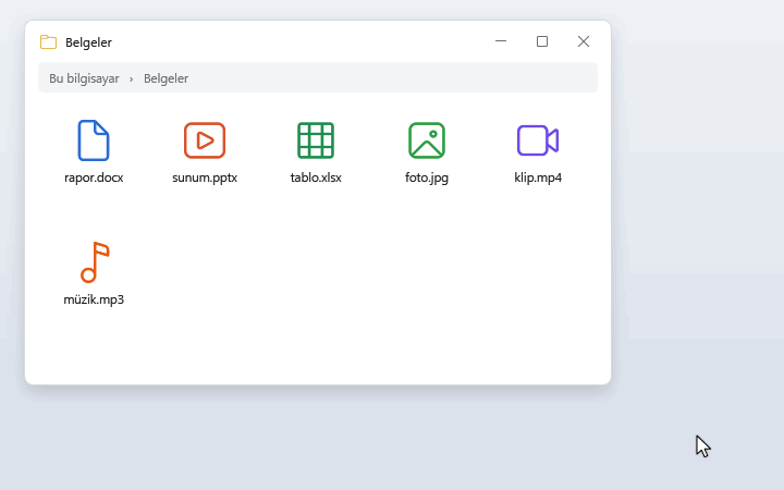 klip.mp4 is right-clicked, Spindle and Convert are chosen, and the MP3 key is clicked
